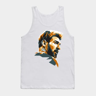 Lionel Messi Vintage Uncurve Tank Top